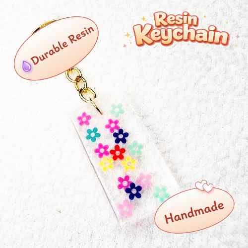 Resin Luxury Keychain