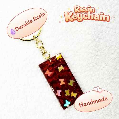 Resin Luxury Keychain