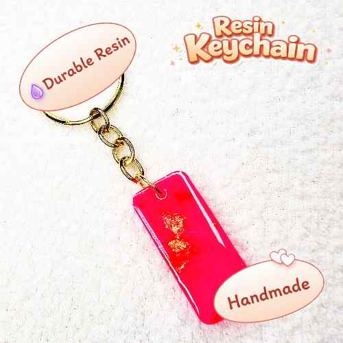 Resin Luxury Keychain