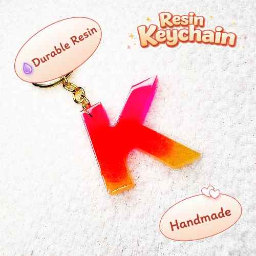 Resin Luxury Keychain
