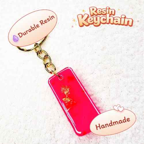 Resin Luxury Keychain
