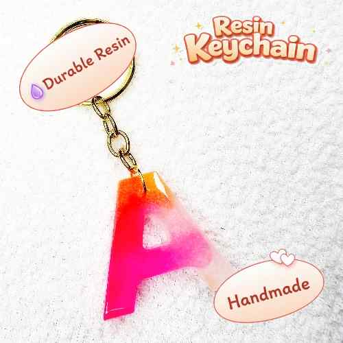 Resin Luxury Keychain
