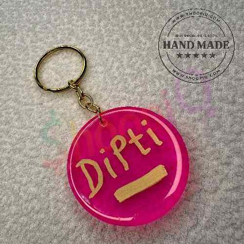 Resin Luxury Keychain