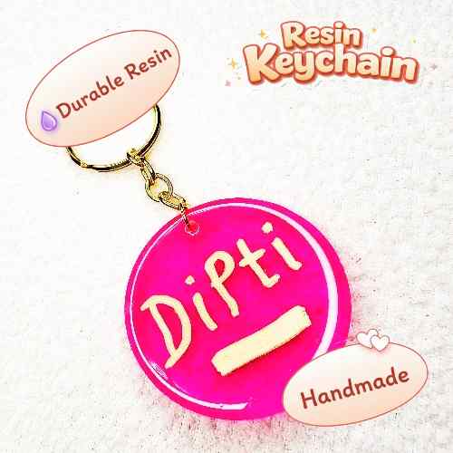 Resin Luxury Keychain