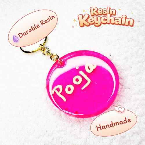 Resin Luxury Keychain