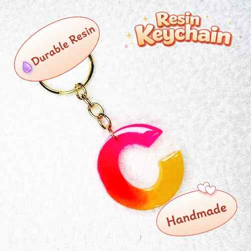 Resin Luxury Keychain