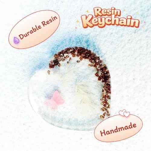 Resin Luxury Keychain