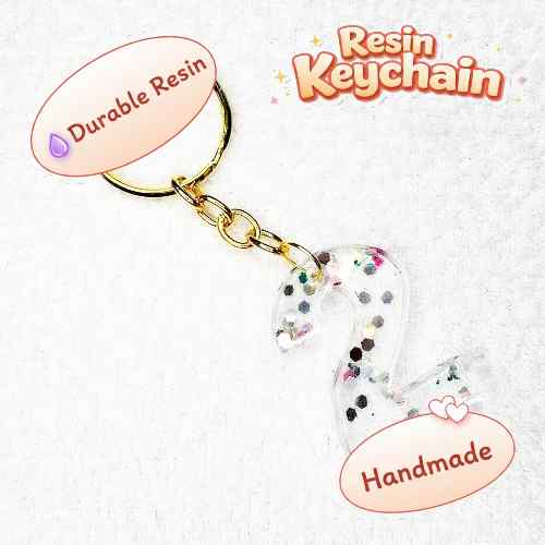 Resin Luxury Keychain