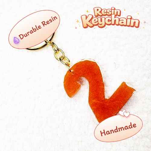 Resin Luxury Keychain