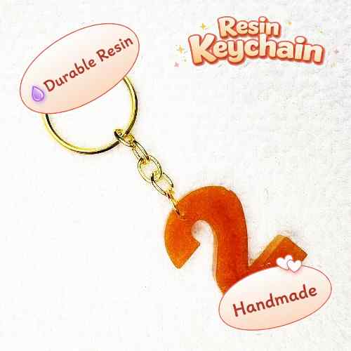 Resin Luxury Keychain