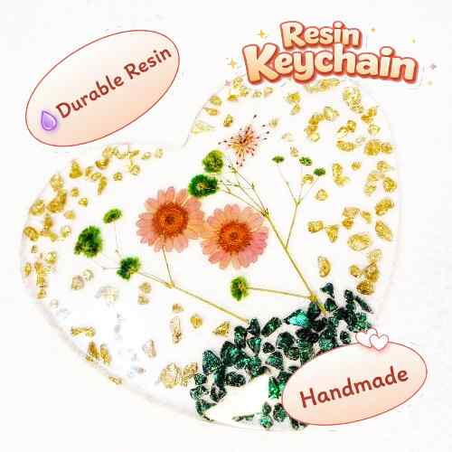 Resin Luxury Keychain