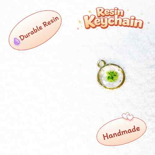 Resin Luxury Keychain