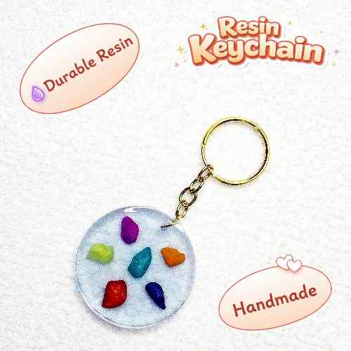 Resin Luxury Keychain