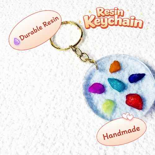 Resin Luxury Keychain