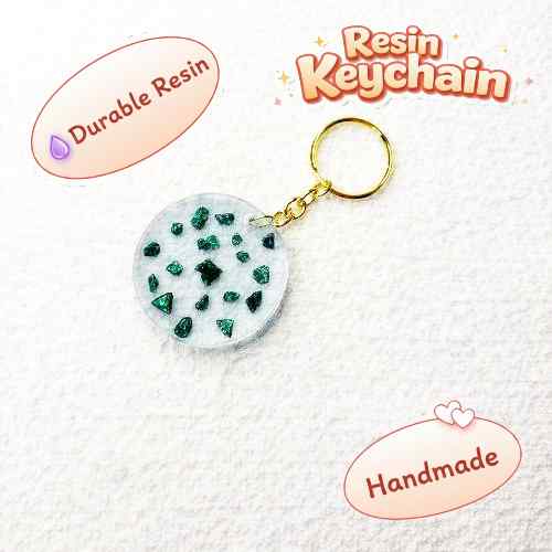 Resin Luxury Keychain
