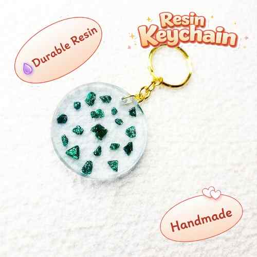 Resin Luxury Keychain