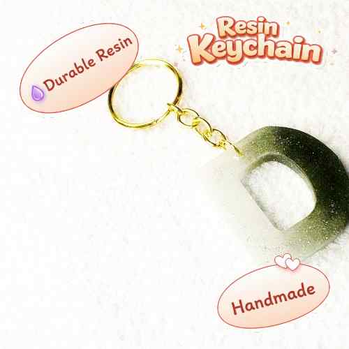 Resin Luxury Keychain