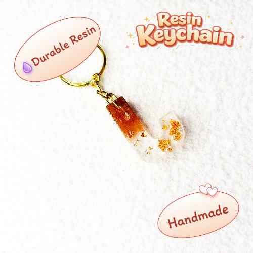 Resin Luxury Keychain