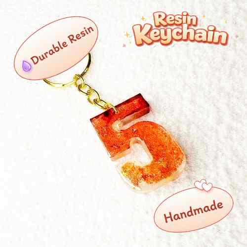 Resin Luxury Keychain