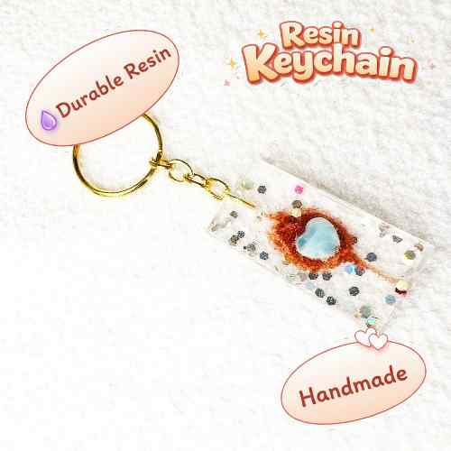 Resin Luxury Keychain