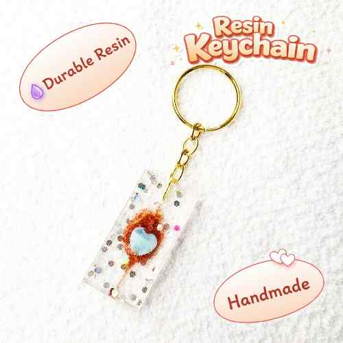 Resin Luxury Keychain