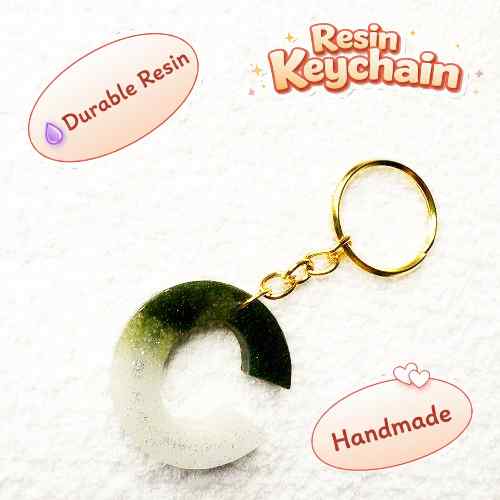 Resin Luxury Keychain