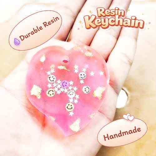 Resin Luxury Keychain