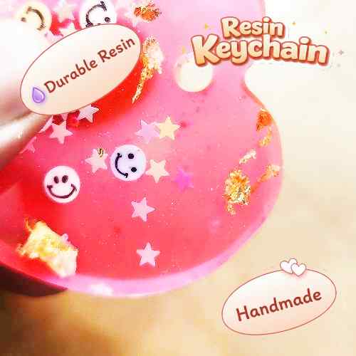 Resin Luxury Keychain