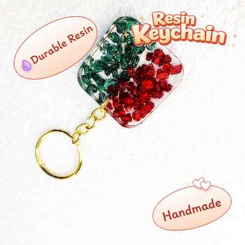 Resin Luxury Keychain