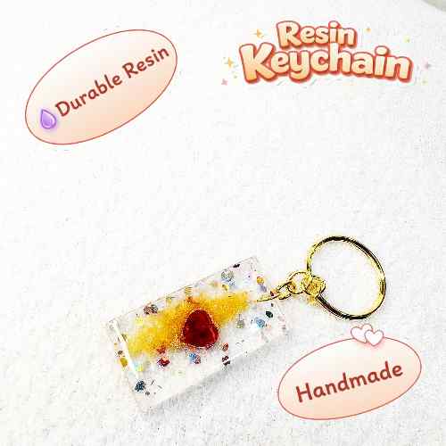 Resin Luxury Keychain