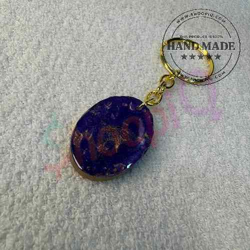 Resin Luxury Keychain