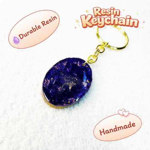 Resin Luxury Keychain
