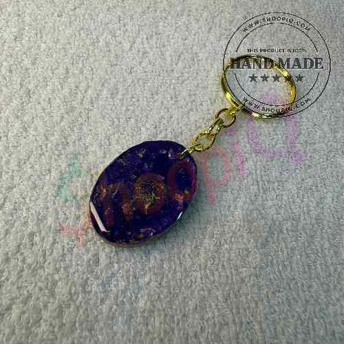 Resin Luxury Keychain
