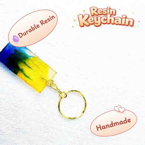 Resin Luxury Keychain