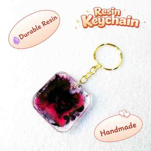 Resin Luxury Keychain