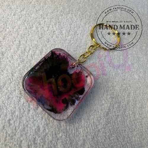 Resin Luxury Keychain