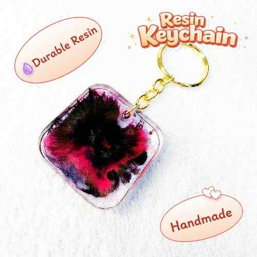 Resin Luxury Keychain