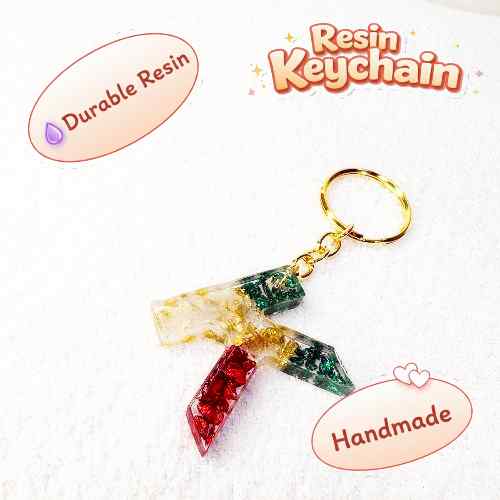 Resin Luxury Keychain