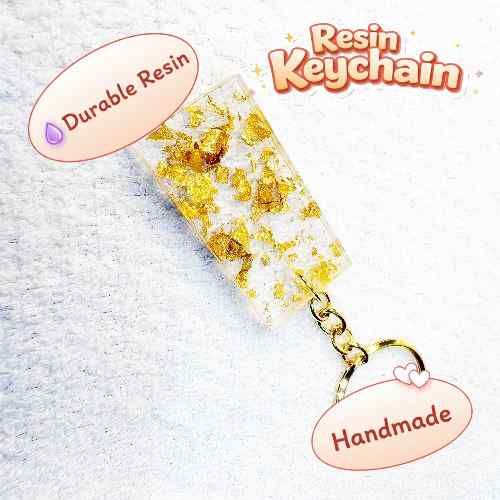 Resin Luxury Keychain