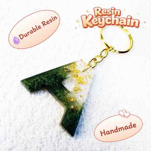 Resin Luxury Keychain