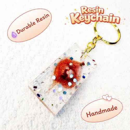 Resin Luxury Keychain