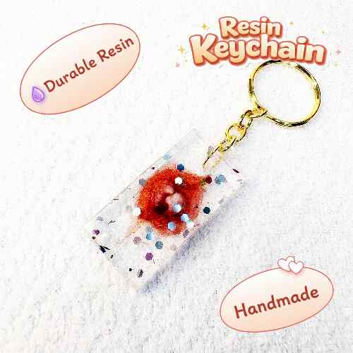 Resin Luxury Keychain