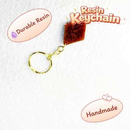 Resin Luxury Keychain