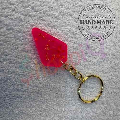 Resin Luxury Keychain