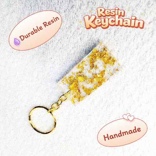 Resin Luxury Keychain