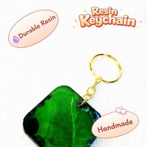 Resin Luxury Keychain