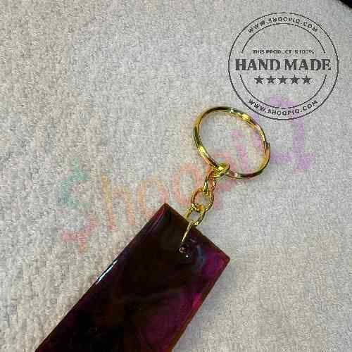 Resin Luxury Keychain