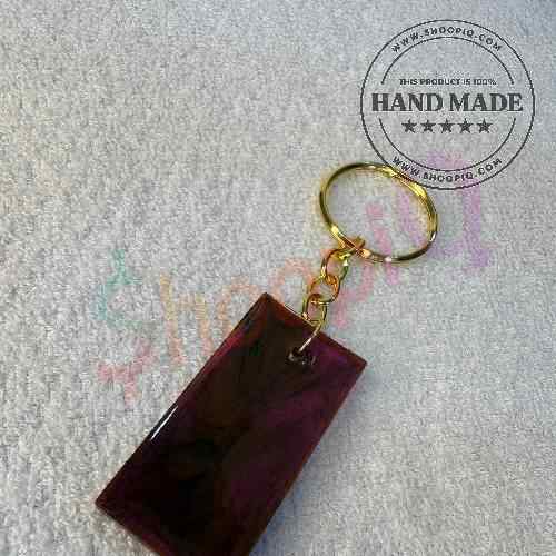 Resin Luxury Keychain