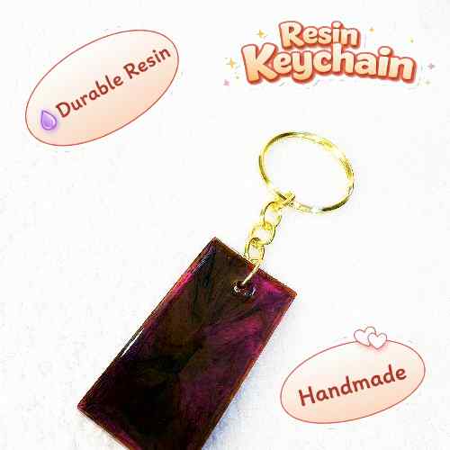 Resin Luxury Keychain