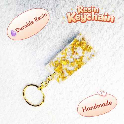 Resin Luxury Keychain